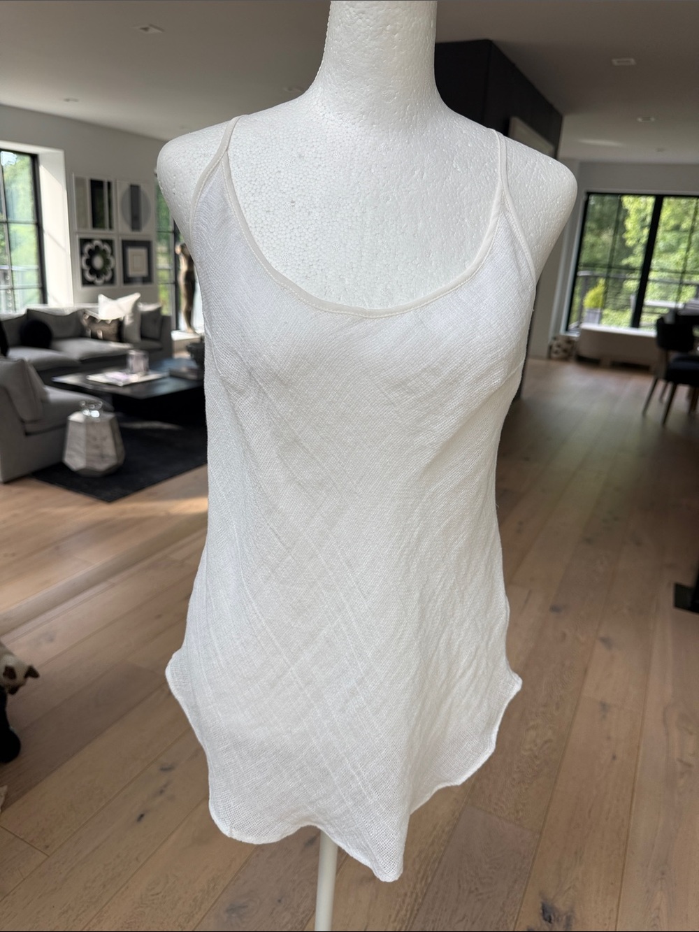 Michelle Farmer Helenita Top Linen Gauze